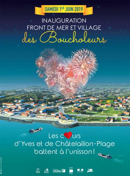 Photo ads/1494000/1494991/a1494991.jpg : Inauguration du village des Boucholeurs Juin 2019